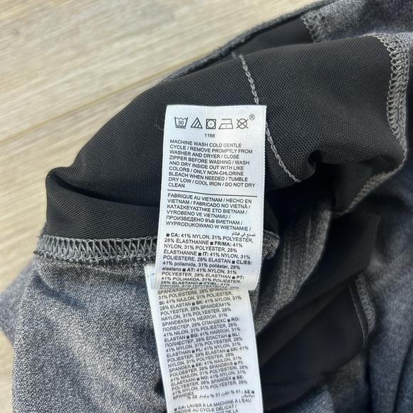 Athleta Women's Large Venice Jogger High Rise Pants Gray Pockets Workout Yoga - Picture 9 of 14